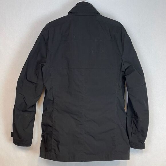 Elie Tahari Coat Men's Medium Black Heavyweight Full Zip Military Field Jacket - Picture 12 of 15